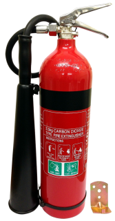 Carbon dioxide fire extinguisher