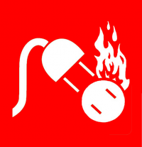 Class E - Electrical Fire icon