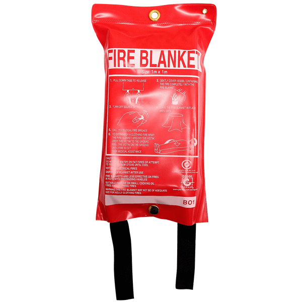 1.0m x 1.0m Fire Blanket